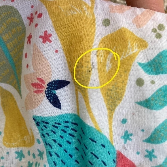 Tommy Bahama Toddler Girls Tropical Floral Sleeveless Dress Handkerchief Hem 2T - Picture 11 of 14